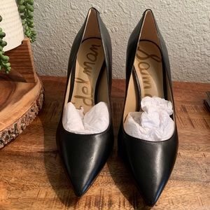 Sam Edelman 🔥 black leather pumps